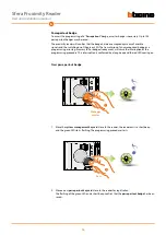 Предварительный просмотр 16 страницы Bticino Sfera video kit User And Installation Manual