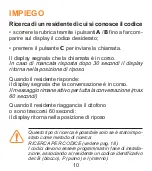 Предварительный просмотр 10 страницы Bticino Terraneo 342620 Instruction Sheet