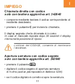 Предварительный просмотр 11 страницы Bticino Terraneo 342620 Instruction Sheet