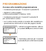 Preview for 14 page of Bticino Terraneo 342620 Instruction Sheet