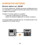 Preview for 20 page of Bticino Terraneo 342620 Instruction Sheet