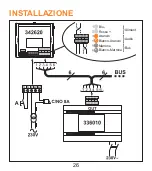 Предварительный просмотр 26 страницы Bticino Terraneo 342620 Instruction Sheet