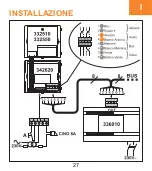 Предварительный просмотр 27 страницы Bticino Terraneo 342620 Instruction Sheet