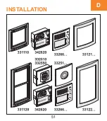 Предварительный просмотр 51 страницы Bticino Terraneo 342620 Instruction Sheet