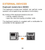 Preview for 98 page of Bticino Terraneo 342620 Instruction Sheet