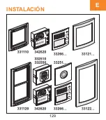 Предварительный просмотр 129 страницы Bticino Terraneo 342620 Instruction Sheet