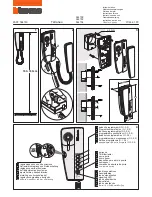 Bticino Terraneo 344702 Instructions For Use Manual предпросмотр