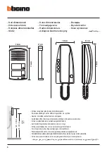 Preview for 6 page of Bticino Terraneo 363211 Installation Manual