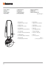 Preview for 14 page of Bticino Terraneo 363211 Installation Manual