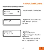 Предварительный просмотр 17 страницы Bticino Terraneo B7118A Instruction Sheet