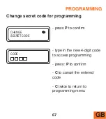 Preview for 71 page of Bticino Terraneo B7118A Instruction Sheet