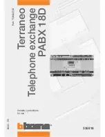 Preview for 1 page of Bticino Terraneo PABX 18D Installer Instructions For Use