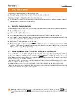 Предварительный просмотр 11 страницы Bticino Terraneo PABX 18D Installer Instructions For Use