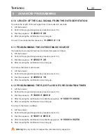 Предварительный просмотр 33 страницы Bticino Terraneo PABX 18D Installer Instructions For Use