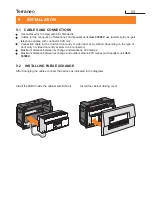 Предварительный просмотр 53 страницы Bticino Terraneo PABX 18D Installer Instructions For Use