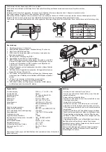 Предварительный просмотр 2 страницы Bticino TVCC 391601 Instructions For Use Manual