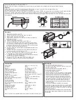 Предварительный просмотр 5 страницы Bticino TVCC 391601 Instructions For Use Manual
