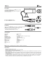 Предварительный просмотр 8 страницы Bticino TVCC T9654A Installation Manual