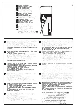 Предварительный просмотр 2 страницы Bticino U0112A Instructions For Use