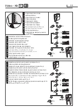 Preview for 22 page of Bticino U1073D Instructions For Use Manual