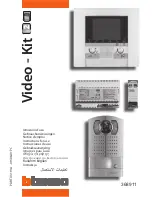 Bticino Video-Kit 2 368911 Instructions For Use Manual preview