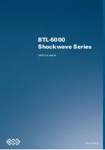 Предварительный просмотр 1 страницы BTL 5000 Shockwave Series User Manual