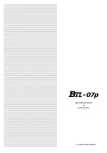 Предварительный просмотр 1 страницы BTL BTL-07p Operating Manual