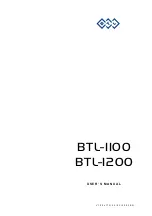 BTL BTL-1100 User Manual preview