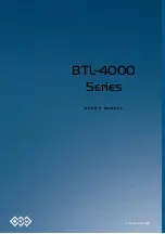 BTL BTL-4000 Topline Series User Manual предпросмотр