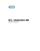 Предварительный просмотр 1 страницы BTL VANQUISH ME Operator'S Manual