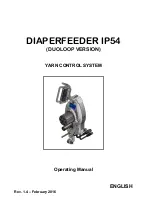 btsr DIAPERFEEDER IP54 DUOLOOP Operating Manual preview
