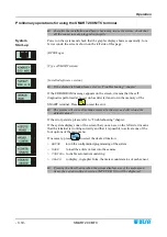 Preview for 24 page of btsr IS3W/MTC Operating Manual