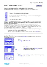 Preview for 46 page of btsr SMART MATRIX QUILT Operating Manual