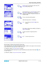 Preview for 48 page of btsr SMART MATRIX QUILT Operating Manual