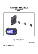 Предварительный просмотр 1 страницы btsr SMART MATRIX TWIST Operating Manual