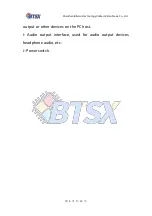 Preview for 6 page of BTSX BIT-MSE-8K-309HD Manual