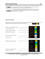 Предварительный просмотр 17 страницы BTU XT-70 User Manual