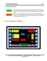 Предварительный просмотр 21 страницы BTU XT-70 User Manual