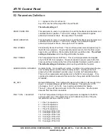 Preview for 48 page of BTU XT-70 User Manual