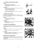 Предварительный просмотр 14 страницы b'Twin Bicycle User	Manual And Terms Of Guarantee