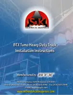 Предварительный просмотр 1 страницы BTX Tumo Installation & Operating Instructions Manual