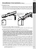 Предварительный просмотр 12 страницы BTX Tumo Installation & Operating Instructions Manual