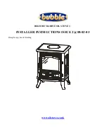 Предварительный просмотр 1 страницы Bubble BELFORT MARINE Installer'S Instructions