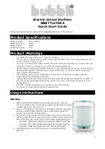 Bubbli BBBTTLSTERA Quick Start Manual preview