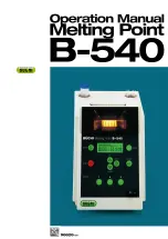 Buchi B-540 Operation Manual preview