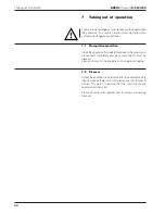 Preview for 34 page of Buchi Rotavapor R-200 Operating Instructions Manual