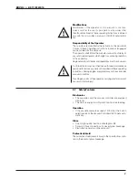 Preview for 7 page of Buchi Vac V-511 Operating Instructions Manual