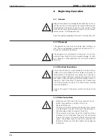 Preview for 10 page of Buchi Vac V-511 Operating Instructions Manual