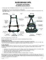 BUCKINGHAM MFG BuckTech 68K966 Series Instructions And Warnings предпросмотр