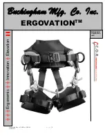 BUCKINGHAM MFG Ergovation Series Assembly Instructions Manual preview